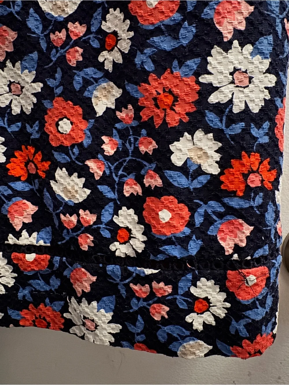Kate Spade floral print sleeveless dress.